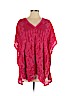 Johnny Was 100% Rayon Pink Poncho Size XS - photo 1