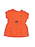 Carter's 100% Cotton Polka Dots Orange Dress 0-3 MO / 3 MO - photo 1