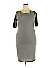 Lularoe Gray Casual Dress Size 2X - photo 1