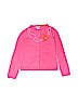 Hartstrings 100% Cotton Solid Pink Cardigan Size 6X - photo 1