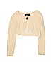 Amy Byer Ivory Cardigan Size 7 - 8 - photo 1