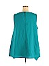 Lane Bryant 100% Polyester Blue Sleeveless Blouse Size 20 - photo 1