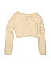 Amy Byer Ivory Cardigan Size 7 - 8 - photo 2