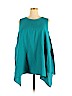 Lane Bryant 100% Polyester Blue Sleeveless Blouse Size 20 - photo 2