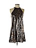 One Clothing 100% Polyester Gold Cocktail Dress Size S - photo 1