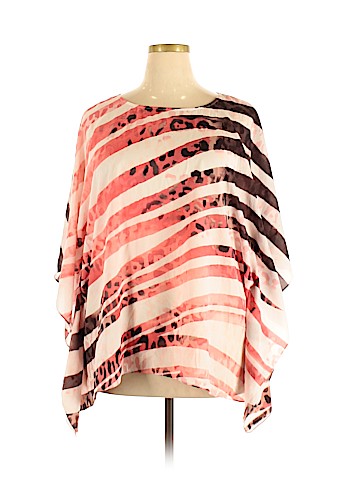 JM Collection Short Sleeve Blouse (view 1)