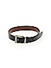 Unbranded 100% Leather Solid Black Leather Belt Size S - photo 1