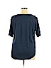 Ann Taylor LOFT Blue Short Sleeve T-Shirt Size XL - photo 2