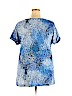 Woman Within Blue Short Sleeve T-Shirt Size 18 (L) - photo 2