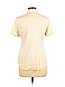 Theory Ivory Short Sleeve Button-Down Shirt Size M - photo 2