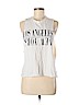 Brandy Melville 100% Cotton White Sleeveless T-Shirt One size - photo 1