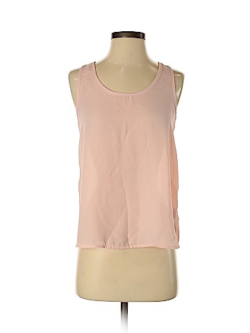 Pink Rose Sleeveless Blouse (view 1)