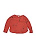 Zara 100% Cotton Red Pullover Sweater Size 7 - photo 1