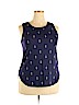 Zoe+Liv Blue Tank Top Size XXL - photo 1