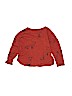 Zara 100% Cotton Red Pullover Sweater Size 7 - photo 2