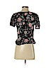 American Eagle Outfitters 100% Viscose Black Short Sleeve Blouse Size S - photo 2