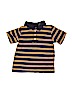 Cherokee 100% Cotton Stripes Blue Short Sleeve Polo Size 4T - photo 1