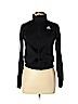 Adidas 100% Polyester Solid Black Track Jacket Size 14 - photo 1