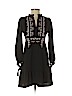 Ann Taylor 100% Polyester Black Casual Dress Size 0 (petite) - photo 1