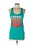 Nike 100% Cotton Blue Active Tank Size M - photo 1