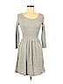 American Eagle Outfitters Gray Casual Dress Size S - photo 1