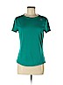 Adidas 100% Polyester Teal Active T-Shirt Size M - photo 1
