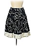 Jacqui-E 100% Cotton Black Casual Skirt Size 14 - photo 1