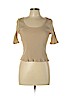 H&M Tan Short Sleeve Top Size L - photo 1