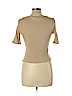 H&M Tan Short Sleeve Top Size L - photo 2
