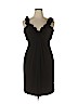 Maggy London Black Cocktail Dress Size 14 - photo 1