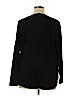Ann Taylor LOFT Black Long Sleeve Top Size XL - photo 2
