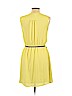 H&M 100% Polyester Yellow Casual Dress Size 10 - photo 2