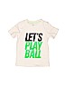 Carter's 100% Cotton White Short Sleeve T-Shirt Size 2T - photo 1