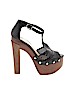 Jessica Simpson Black Heels Size 7 1/2 - photo 1