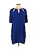 BCBGMAXAZRIA 100% Rayon Blue Casual Dress Size M - photo 1