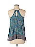 Mossimo Supply Co. 100% Rayon Blue Sleeveless Blouse Size S - photo 2