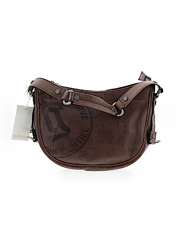Galliano Leather Shoulder Bag (view 1)