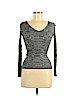 Ambiance by Bernadette Gray Long Sleeve Top Size M - photo 1