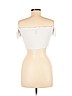Forever 21 White Short Sleeve Top Size M - photo 2