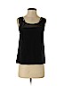 Banana Republic 100% Silk Black Sleeveless Silk Top Size XS (petite) - photo 1