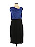 Laundry by Shelli Segal 100% Polyester Blue Casual Dress Size 10 - photo 1