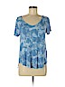 Hollister Blue Short Sleeve Top Size M - photo 1