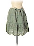 American Eagle Outfitters 100% Cotton Green Casual Skirt Size 8 - photo 1