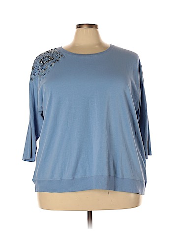 Lane Bryant 3/4 Sleeve Top (view 1)