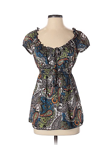 Speechless Short Sleeve Blouse (view 1)