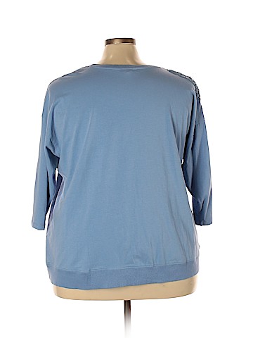 Lane Bryant 3/4 Sleeve Top (view 2)