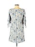 H&M 100% Viscose Blue Casual Dress Size 4 - photo 2