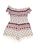 Art Class 100% Rayon Ivory Romper Size 6 - 6X - photo 1