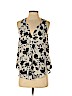 Lush 100% Polyester Black Sleeveless Blouse Size XS - photo 1
