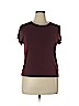 American Eagle Outfitters Burgundy Short Sleeve Top Size XL - photo 1